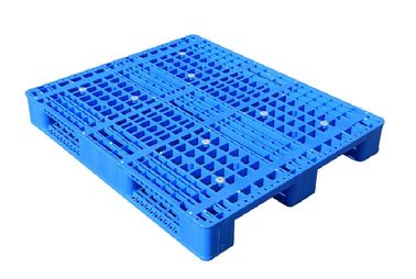 1200*1000*150mm Industrial Plastic Pallet Heavy Duty 3 Runners Open Deck Rackable Tray