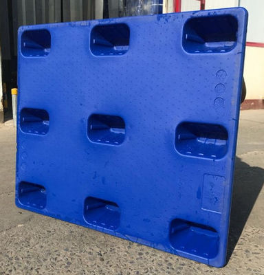 Blow Molding Nine Feet HDPE Plastic Pallets For Warehouse